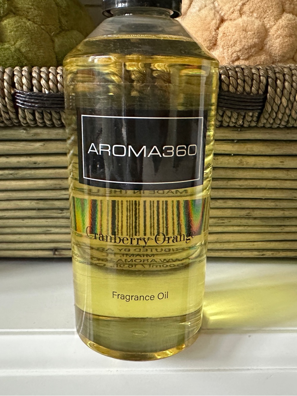 NWT Sealed Aroma 360 Fragrance
Oil - Cranberry Orange 500ML/16.9 Fl oz